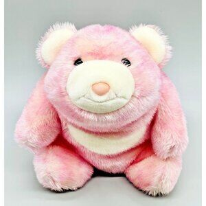 GUND Snuffles Pink Shimmer Bear Plush Stuffed‎ Animal 10 inch 15086 Glitter 1980